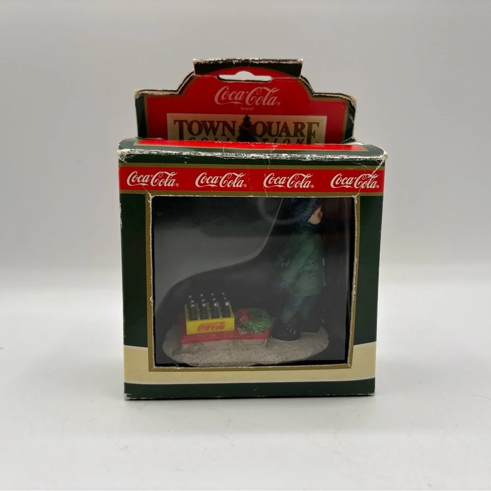Coca-Cola Town Square Accessories Collection 1992 Vintage Bringing It Home EUC‎